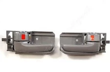 fits 2003 to 2008 Corolla Interior Door Handle Left and Right Front or Rear Gray