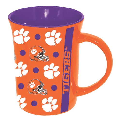 Clemson Tigers 15oz. Team Lineup Tasse