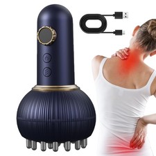 Electric Lymphatic Drainage Machine Meridian Body Massage Brush Microcurrent
