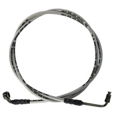 Universal Motorcycle Hydraulic Brake Line 90 Degree Banjo Fit Braided Stainle...