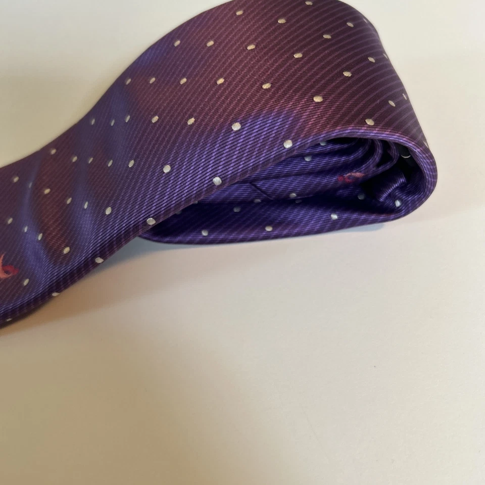 Knots For Hope 领带 Susan G. Komen For The Cure 紫色粉色丝带 — 第 4/4 张图片