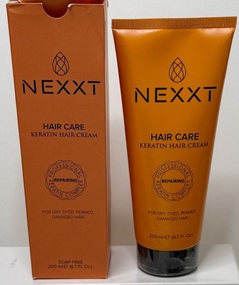 NEXXT Hair Care Keratin Hair Cream for Dry,Color,Damaged Hair~ New In Box