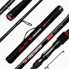 Esca preferita Firestarter itinerario 2,45 m 5-70 g compatta 4 pezzi Solid Tip Spin