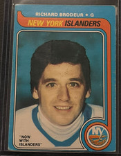 1979 O-PEE-CHEE RICHARD BRODEUR ROOKIE CARD. rookie card picture