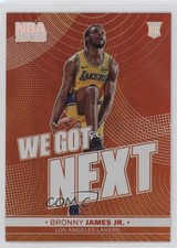 2024-25 Panini NBA Hoops We Got Next Holo Bronny James Jr #15 1jk8