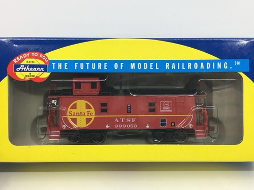 Ruedas de metal HO Athearn RTR 7412 Santa Fe Cupola Caboose ATSF #999053 | Condition: Used