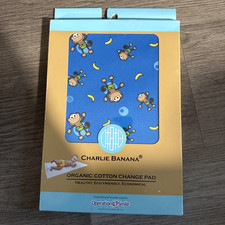 Charlie Banana Baby Organic Cotton - Monkey Theme- Changing Pad