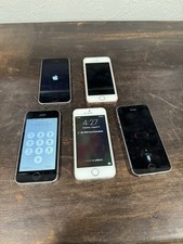 Lot of 5 - iPhone SE  s Various Colors and Conditions For Parts 