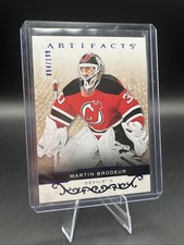 2021-22 Upper Deck Artifacts - Legends Martin Brodeur #159 Royal Blue /199