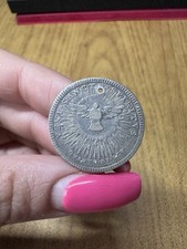 MONETA Stato Pontificio SEDE VACANTE 1/5 di SCUDO 1769 RARA AQ