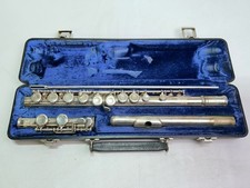 Vintage W.T. Armstrong Silver Flute Model 104...