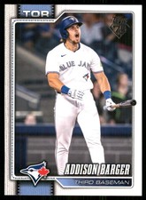 2026 Topps #241 Addison Barger Toronto Blue Jays 58139
