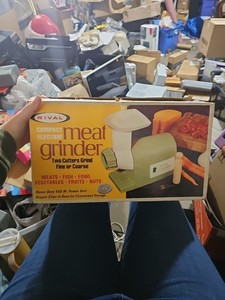 アメリカ製 デッドストック ビンテージ RIVAL社製 電動フードスライサー Rival Electric Food Grinder | eBay