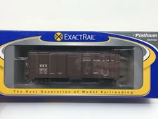 HO Exactrail 90053-7 Baltimore & Ohio 40’ M-53 Wagontop Boxcar B&O #380747