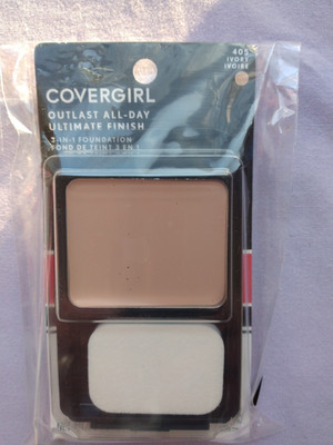 CoverGirl Outlast All-Day Ultimate Finish 3-in-1 Foundation~Ivory 405**Fast Ship