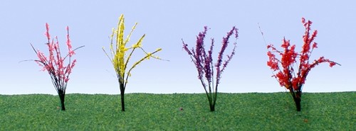 Arbustos de flores surtidos JTT Scenery Products 95545 HO 1/2" - 3/4" (paquete de 40) | Zustand: New