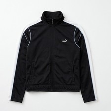 Vintage Puma Zip-Up Jacket With Pockets - size small