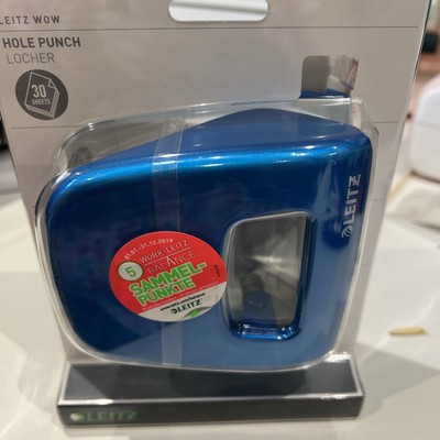 Leitz Locher NeXXt WOW Dokument Organisation Büro Schreibtisch Schreibwaren