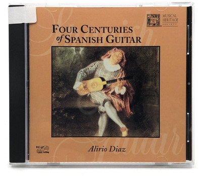 Alirio Diaz - Four Centuries of Spanish Guitar CD 1996 Vanguard Classics