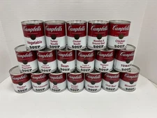 Campbells Soup Warmer Display Cans
