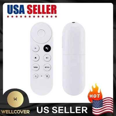 New Replacement For Chromecast With Google TV Voice Bluetooth IR Remote Control