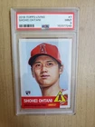 2018 Topps Living Set Shohei Ohtani rookie card RC #7 PSA 9 MINT