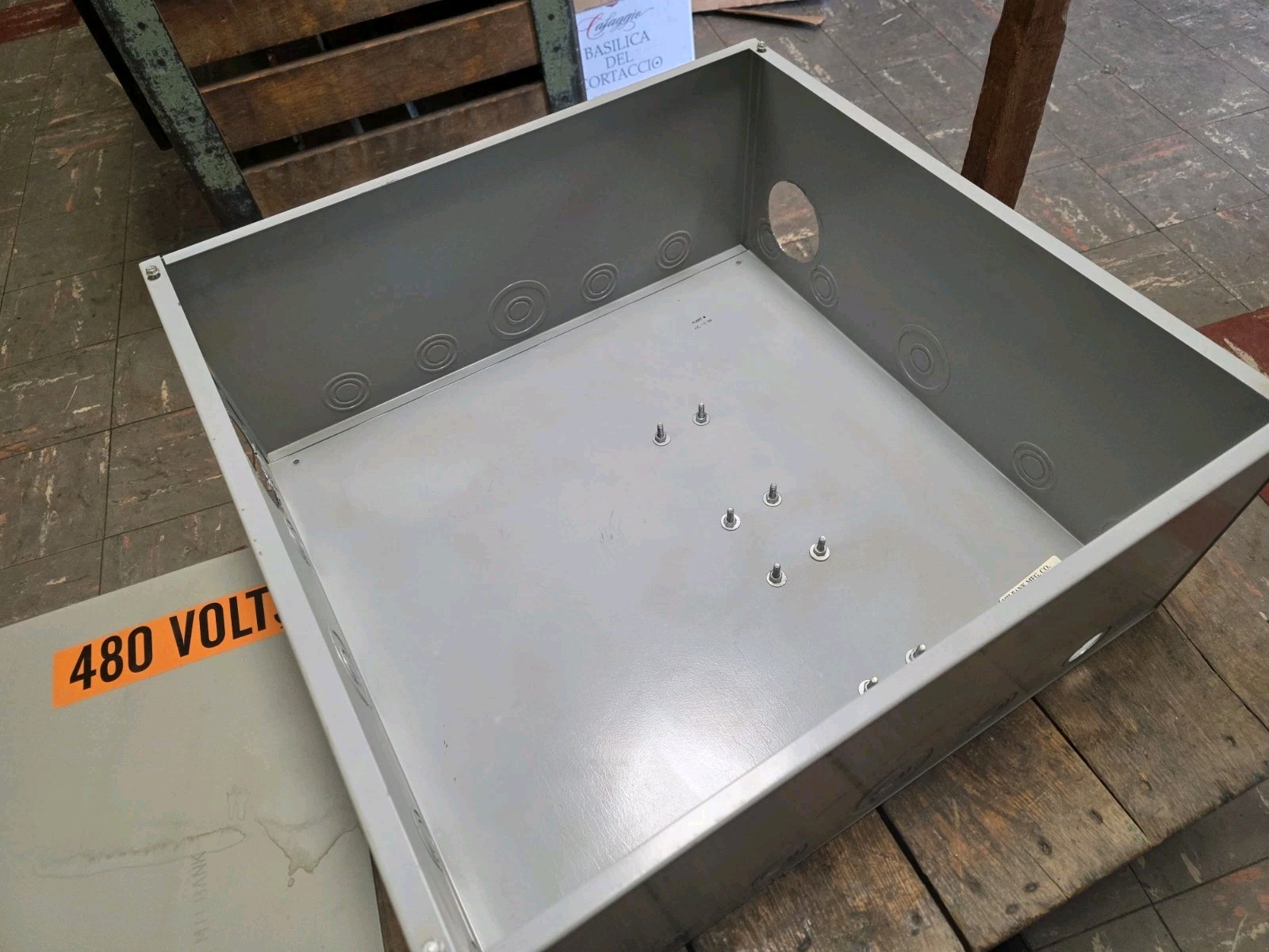 Used Milbank 242410SC1 Junction / Pull Box 24" x 24" x 10"