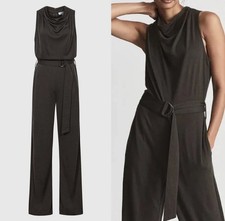 Reiss Milo Jumpsuit Women s Size 4 With Removable Belt