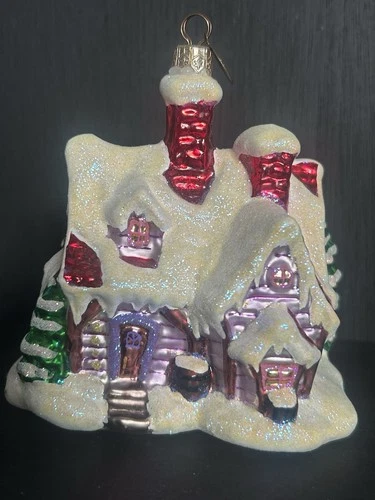Christopher RADKO ORNAMENT "HOLIDAY HIDEWAY 40TH Anniversary