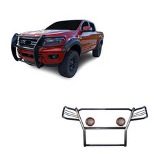 Black Horse Grille Guard W5.3dia Led Bar Black Fits 2019-2023 Ford Ranger