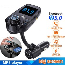 Bluetooth Car Kit MP3 Player FM Transmitter Wireless Radio Adapter USB Charger