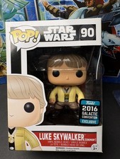 Funko Pop! Vinyl: Rare 2016 Star Wars Celebration #90 Luke Skywalker Box Damage