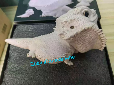 Animal Planet Animal Heavenly Body Pogona Vitticeps Model Statue White Plus Ver.