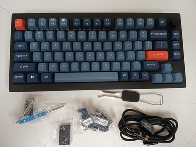 Keychron V1 Max Wireless 75% RGB Mechanical Keyboard With Brown Switches  *READ*