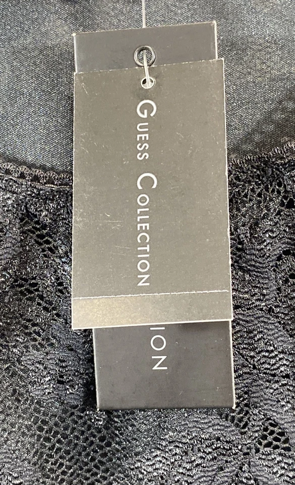 Vestido Vaina Guess Collection Negro Encaje Manga Campana Para Mujer Talla 0 Nuevo Con Etiquetas Foto 4 de 4