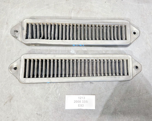 ✅ FOR 06-13 BMW E88 E90 E92 E93 335 Cabin Air Filter Cowl Cover Pair SET