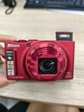 Nikon COOLPIX S8200 16.1MP Compact Digital Camera 14 x Optical Zoom RED English