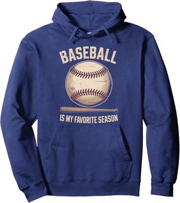 Baseball Is My Favorite Season Team Pride Unisex Hooded Sweatshirt