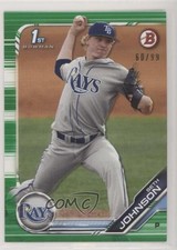 2019 Bowman Draft Green 60/99 Seth Johnson #BD-90 n1u