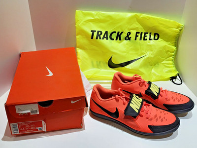 Nike Zoom Rival SD 2, Bright Mango, Track and Field Throwing Sneakers, NEW