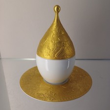 Rosenthal Magic Flute Sarastro Bjorn Wiinblad Bonboniere Lidded Box Gold