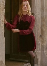 Doen Madelynne Dress Vino Rosso Size L