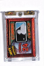 2011 Hits Memorabilia Stunning Swatch Miguel Cabrera #12503 MLB Logo Patch 2/2