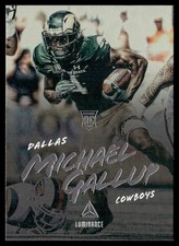 2018 Panini Luminance Michael Gallup Rookie Dallas Cowboys #172