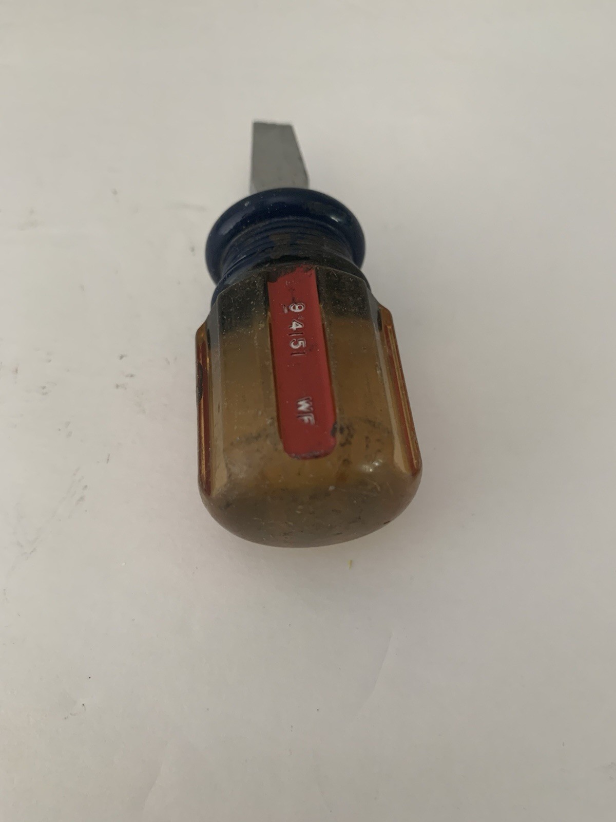 Vintage CRAFTSMAN 4151   WF Stubby 1/4 Flat Head Screw Driver Made in USA !