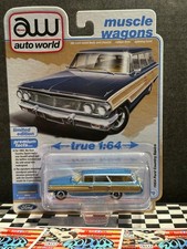 1/64 AW AUTO WORLD 1964 FORD COUNTRY SQUIRE RELEASE 3 VERSION A