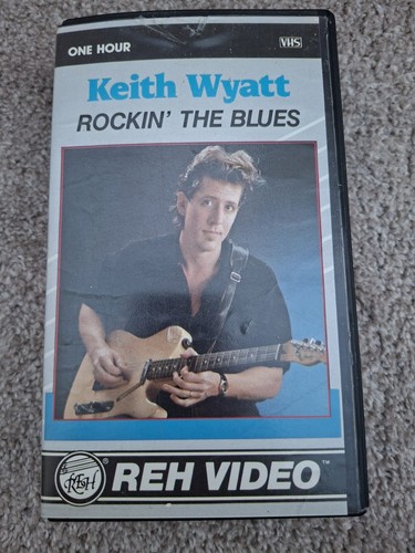 Keith Wyatt - ROCKIN' THE BLUES - VHS Video