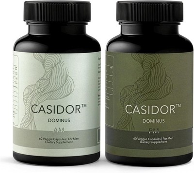 Casidor Dominus Multivitamins for Men | AM and PM Performance Formula with Co...