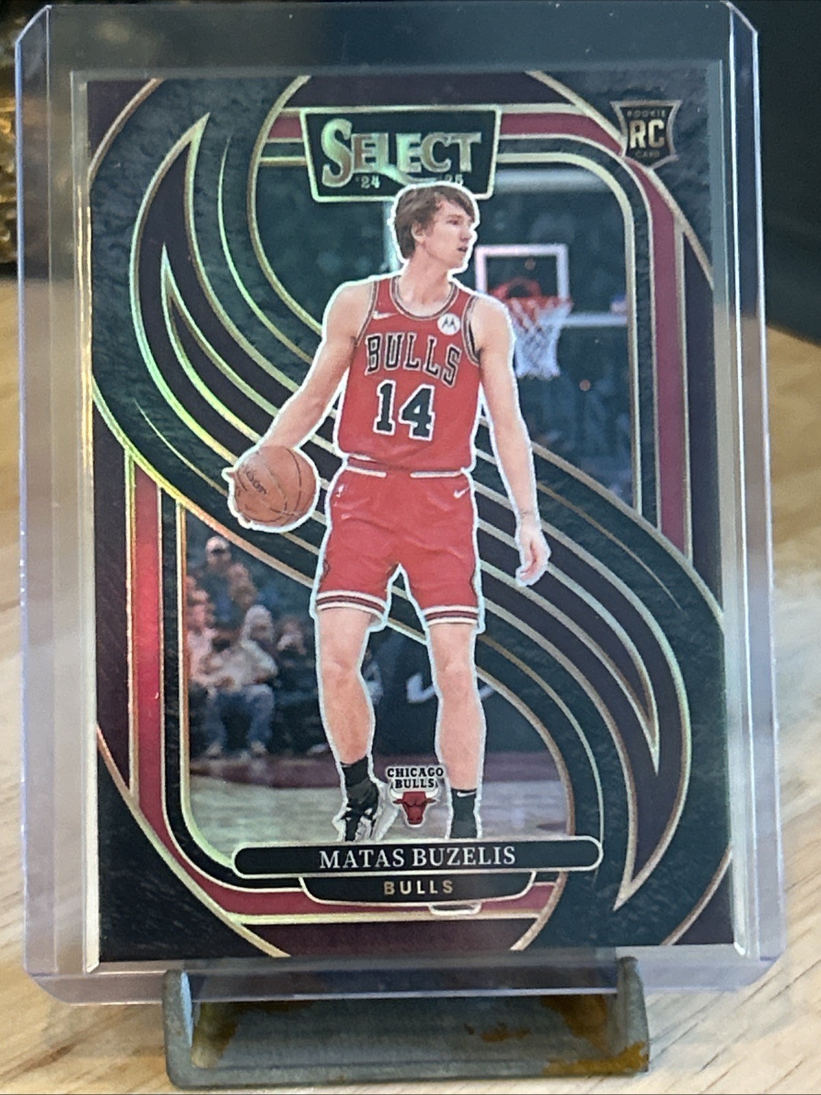 2024-25 Select Matas Buzelis Maroon Premier Level Rookie /175 Bulls
