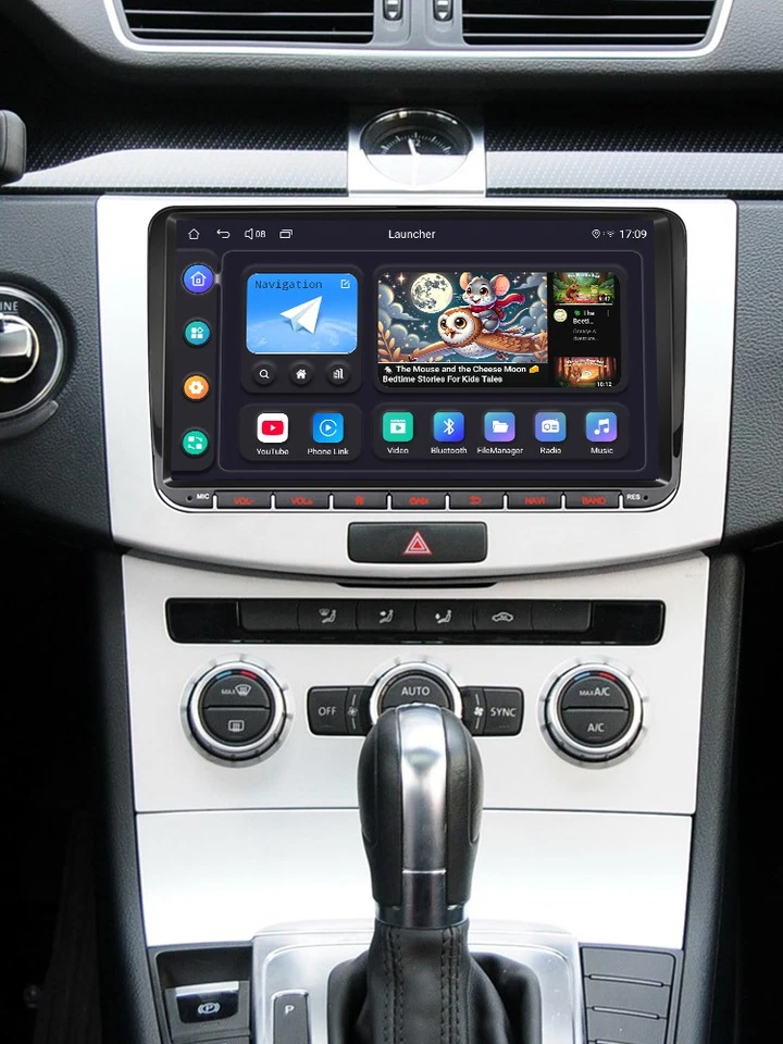 9 Zoll Android 13 Autoradio Plug&Play für Golf Passat Touran Polo Caddy Jetta CC - Bild 2 von 4